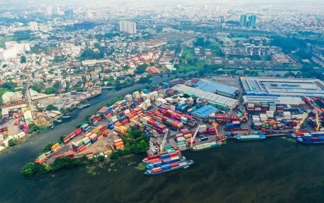 Cụm cảng ICD Trường Thọ có diện tích hơn 63 ha với 3 mặt giáp sông Sài Gòn