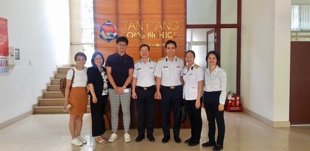 Hãng tàu Yangming đến làm việc tại ICD Tân Cảng Long Bình