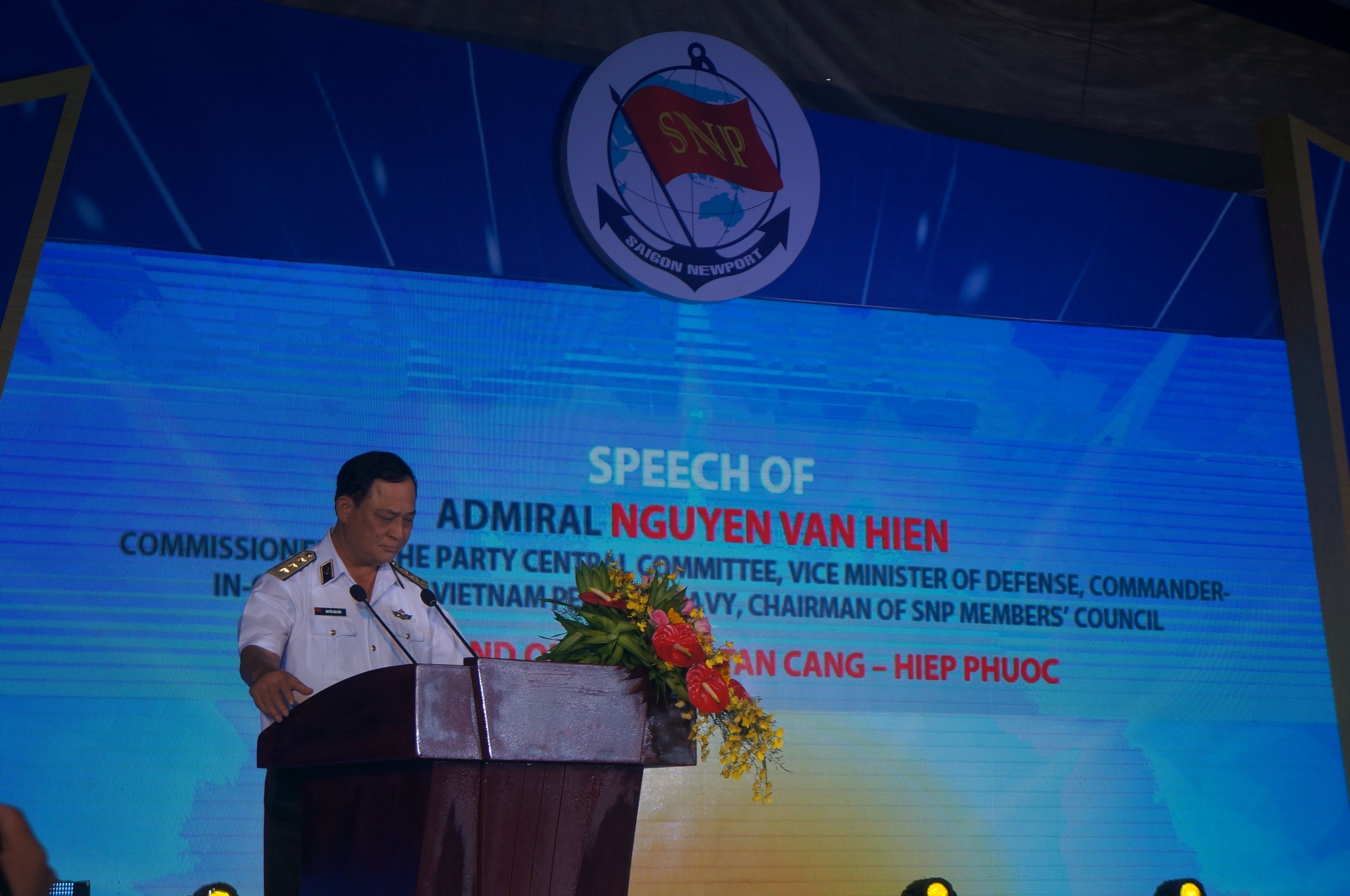 Đô đốc Nguyễn Văn Hiến - Thứ trưởng Bộ Quốc Phòng, Chủ tịch HĐTV TCT TCSG