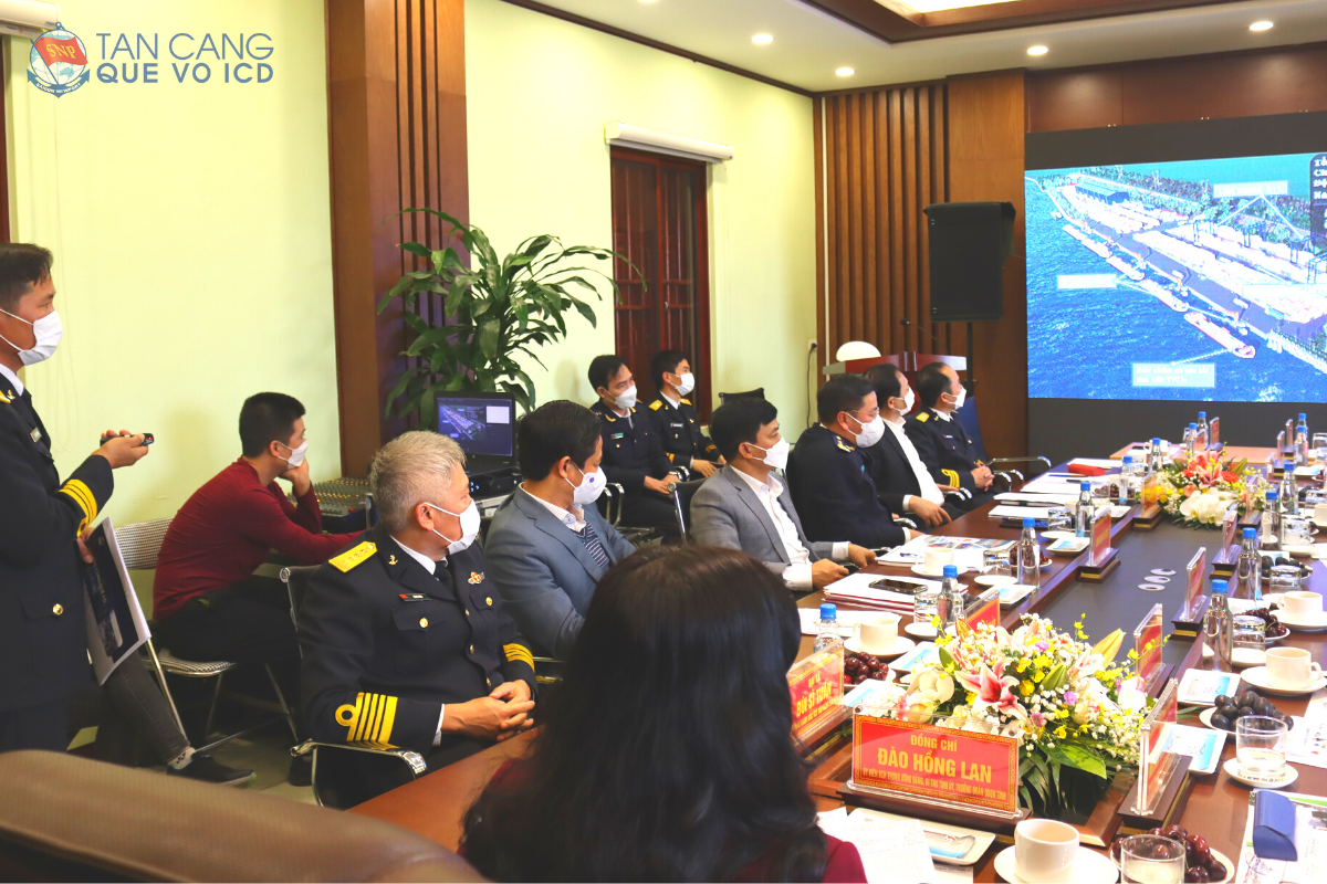 Lãnh đạo tỉnh Bắc Ninh thăm và làm việc tại ICD Tân cảng Quế Võ - 3