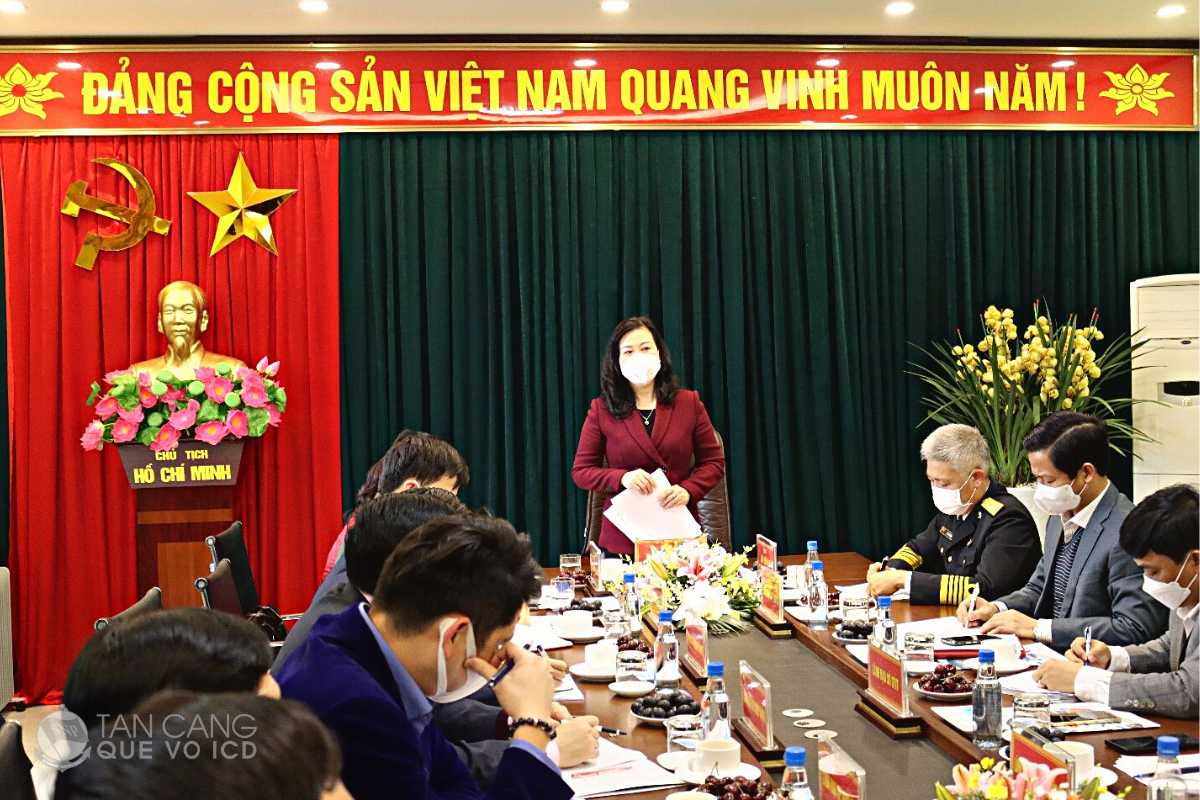 Lãnh đạo tỉnh Bắc Ninh thăm và làm việc tại ICD Tân Cảng Quế Võ - 4