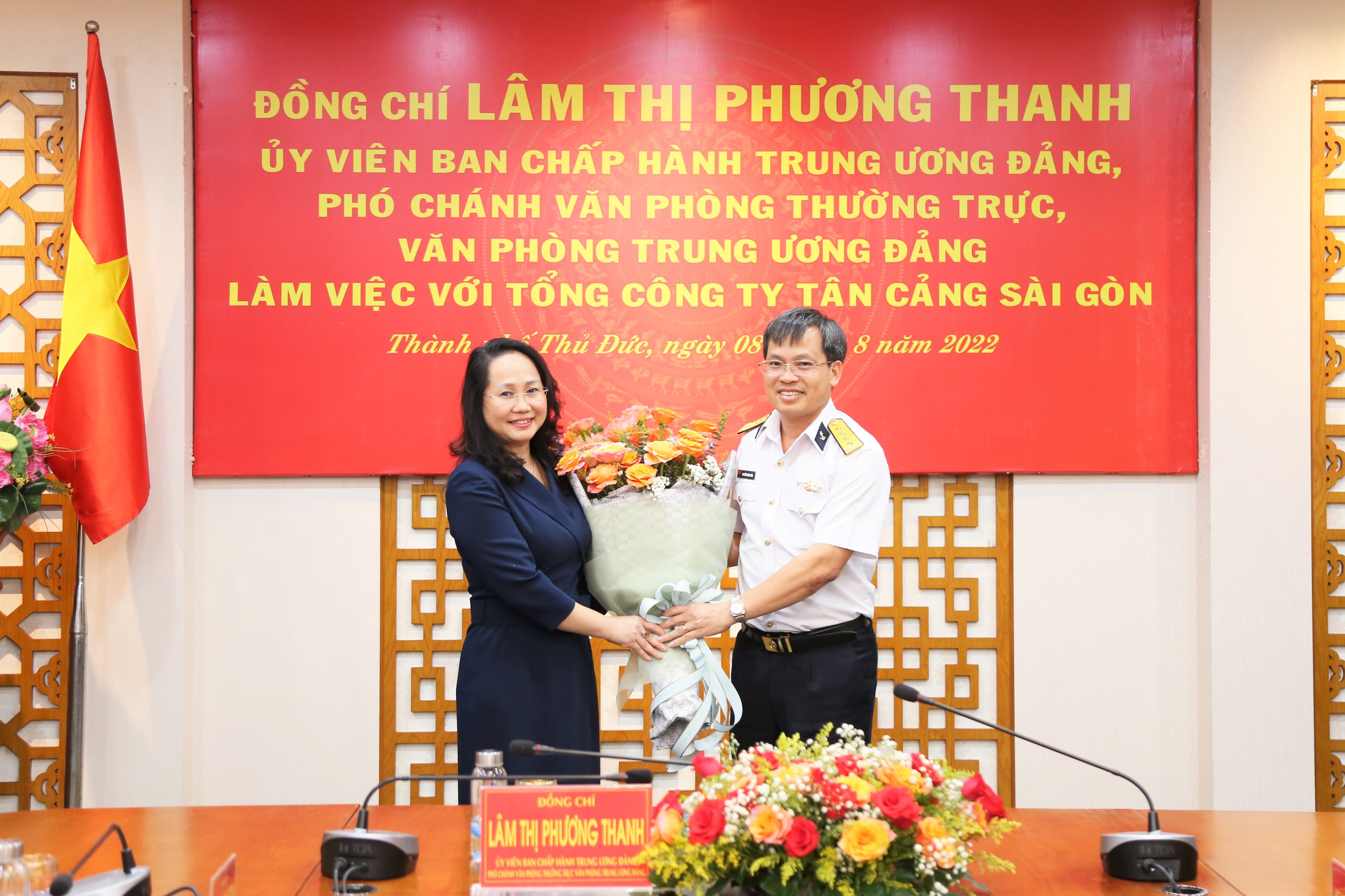 Tân Cảng Sài Gòn - Điểm sáng phát triển kinh tế gắn với bảo đảm quốc phòng, an ninh