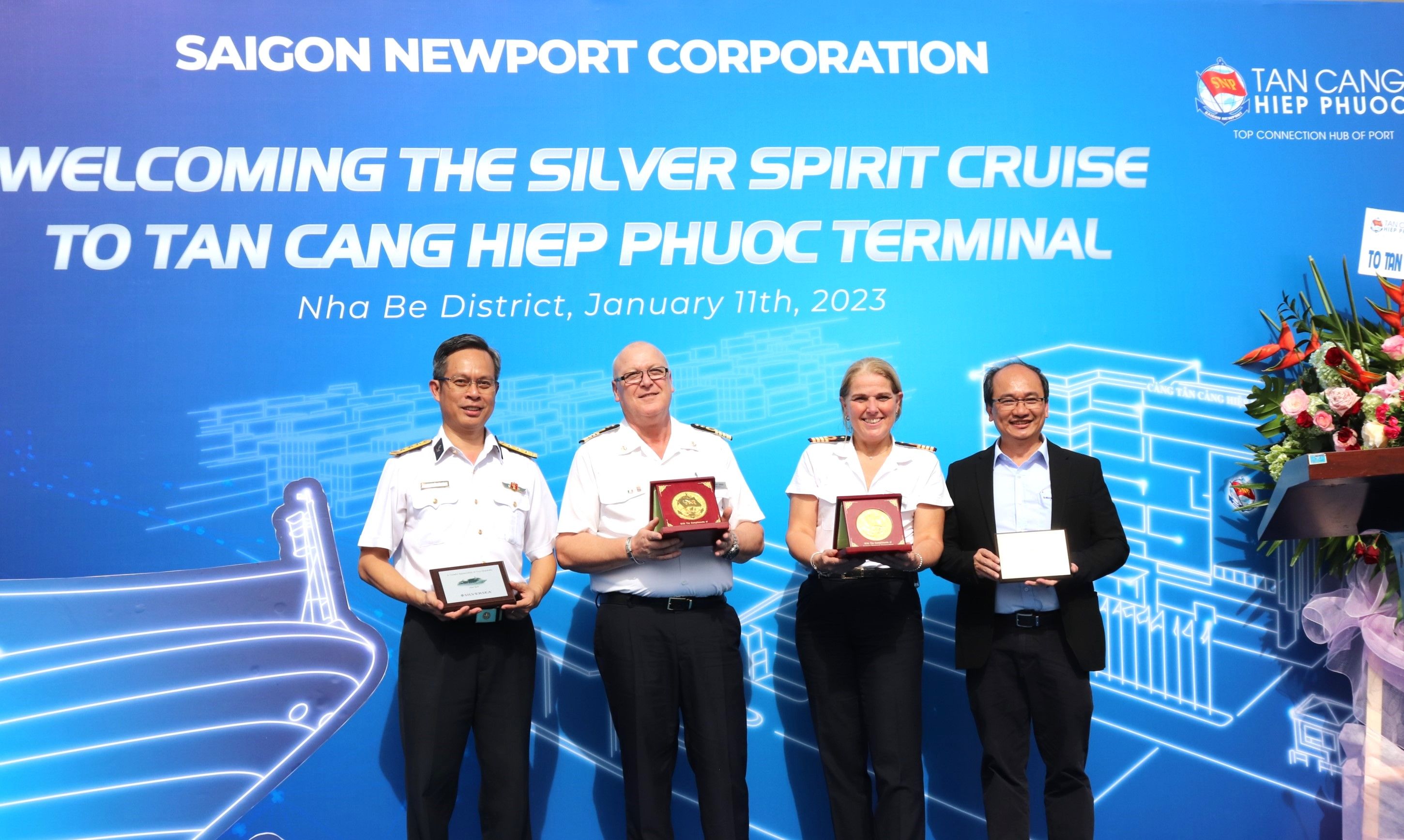 TCHP đón tàu du lịch quốc tế Silver Spirit #1