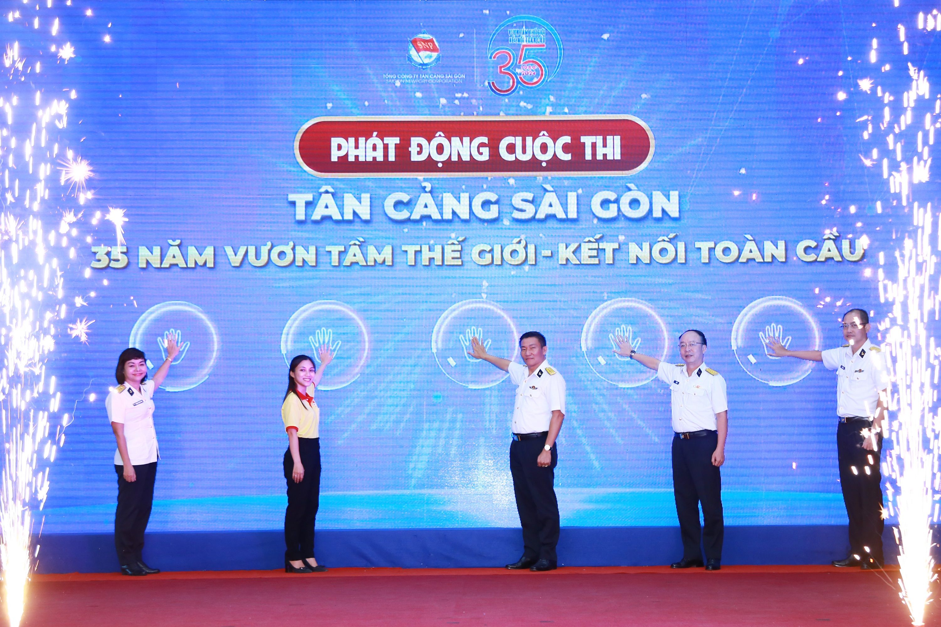 Tổng công ty Tân Cảng Sài Gòn phát động Cuộc thi tìm hiểu: 35 năm vươn tầm thế giới - kết nối toàn cầu
