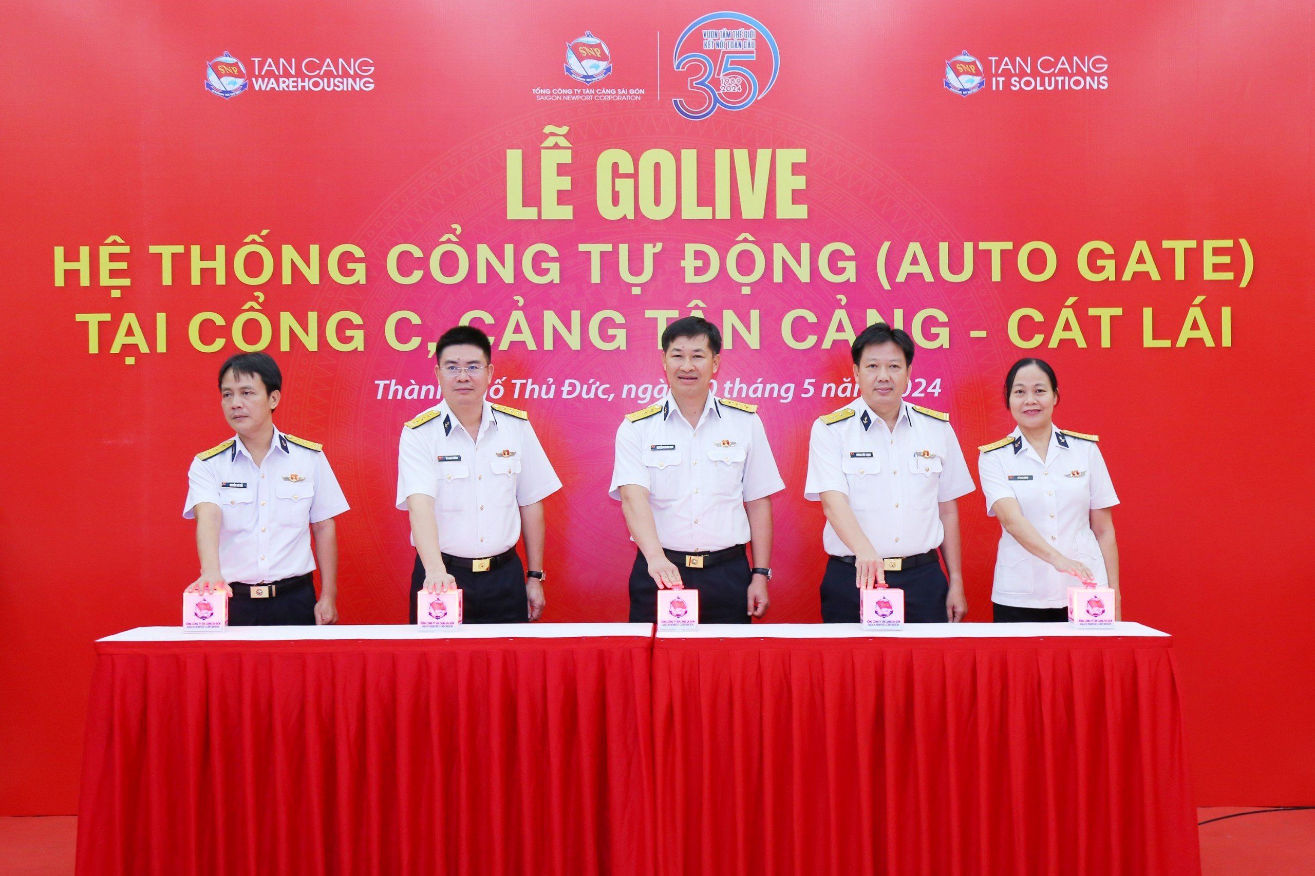 Công ty Kho Vận Tân Cảng vận hành thành công hệ thống cổng tự động tại Cổng C, Cảng Tân Cảng - Cát Lái