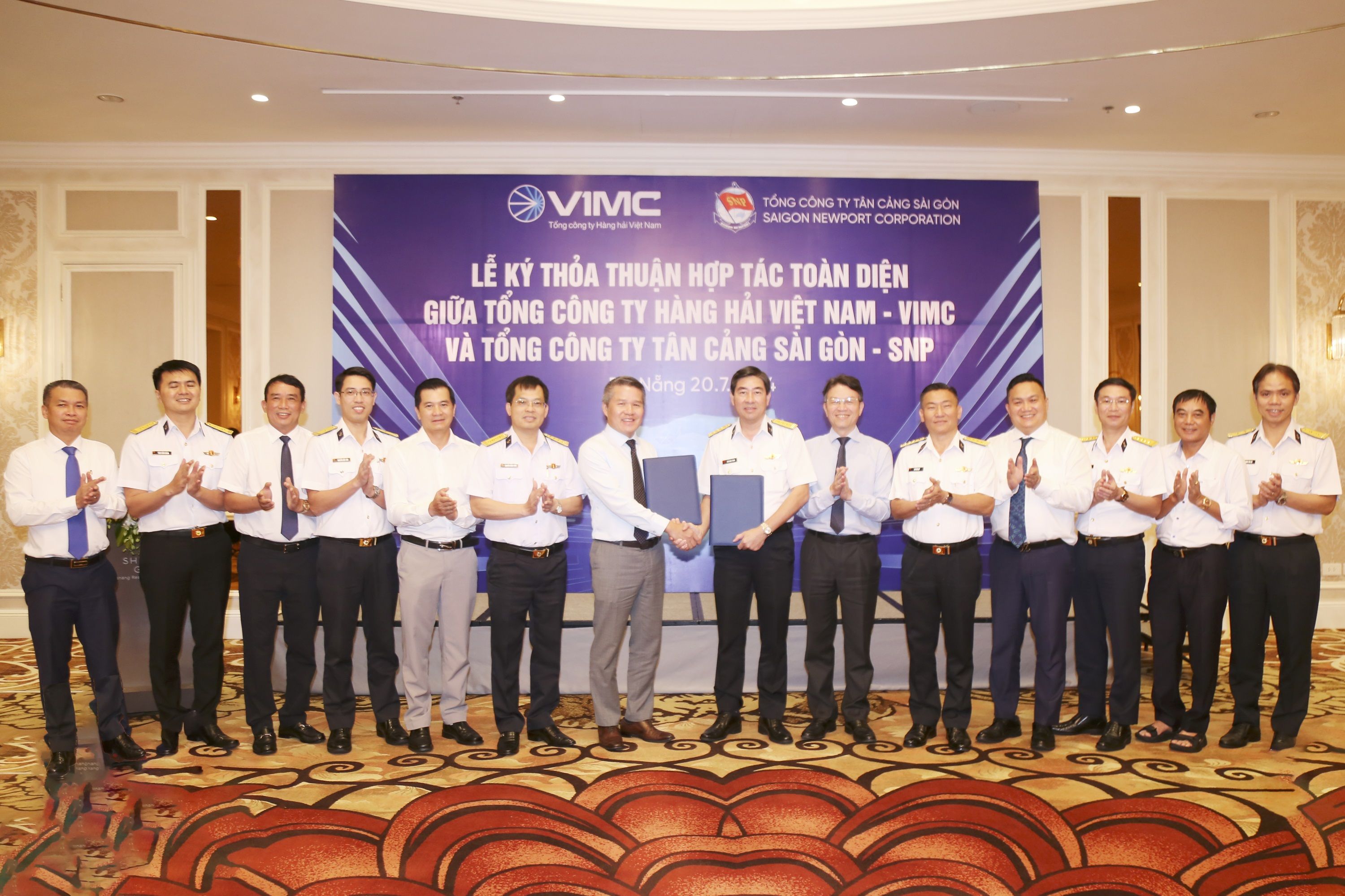 Saigon Newport Corporation and Vietnam Maritime Corporation Sign Comprehensive Cooperation Agreement