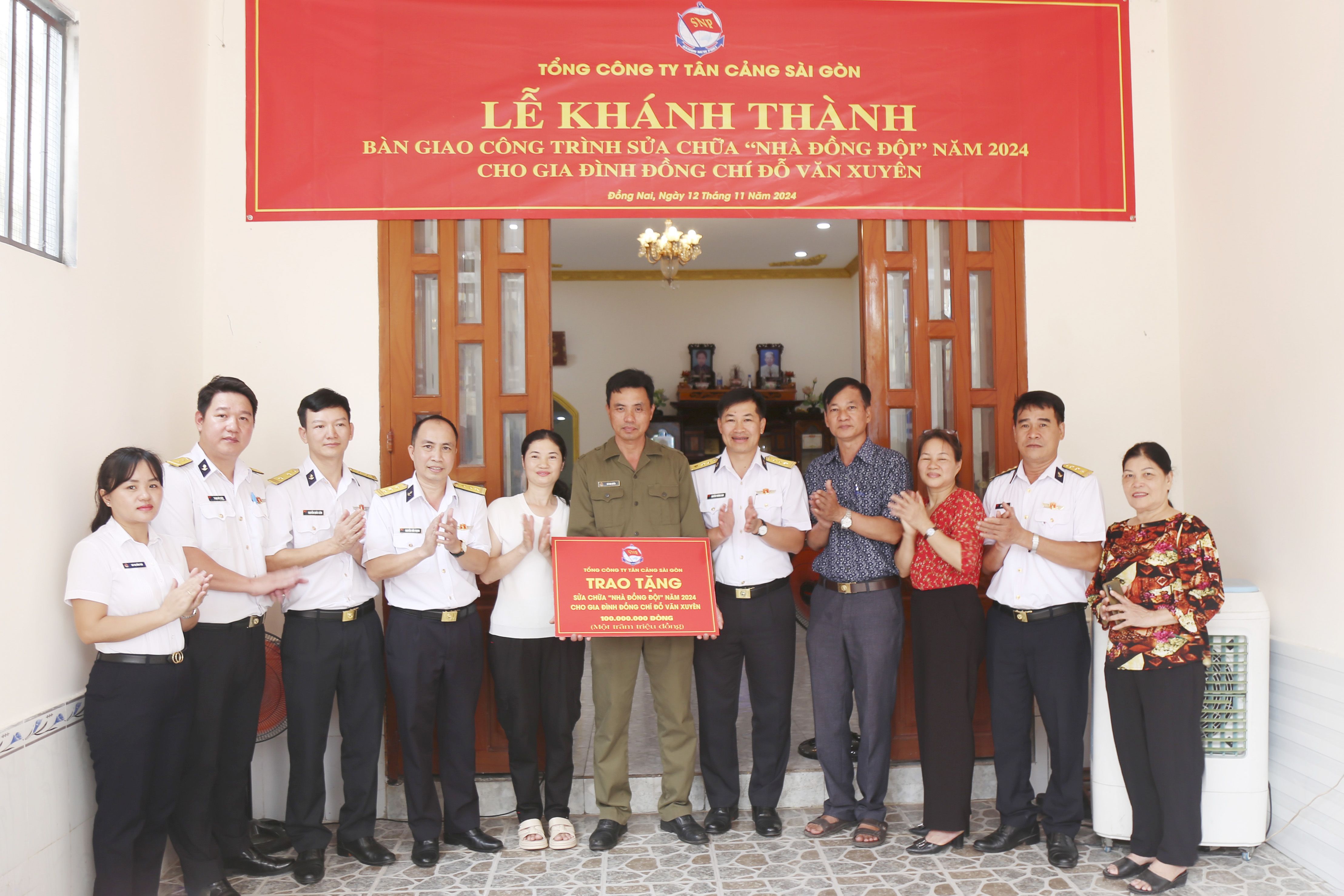 Tân Cảng Sài Gòn chăm lo đời sống cho gia đình người lao động