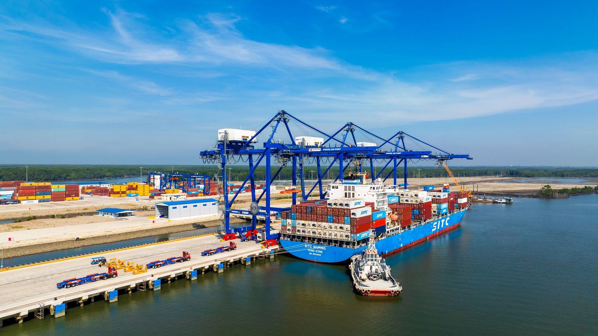 Affirming Strategic Cooperation – Saigon Newport Corporation Continues To Bring Vessels To Phuoc An Port
