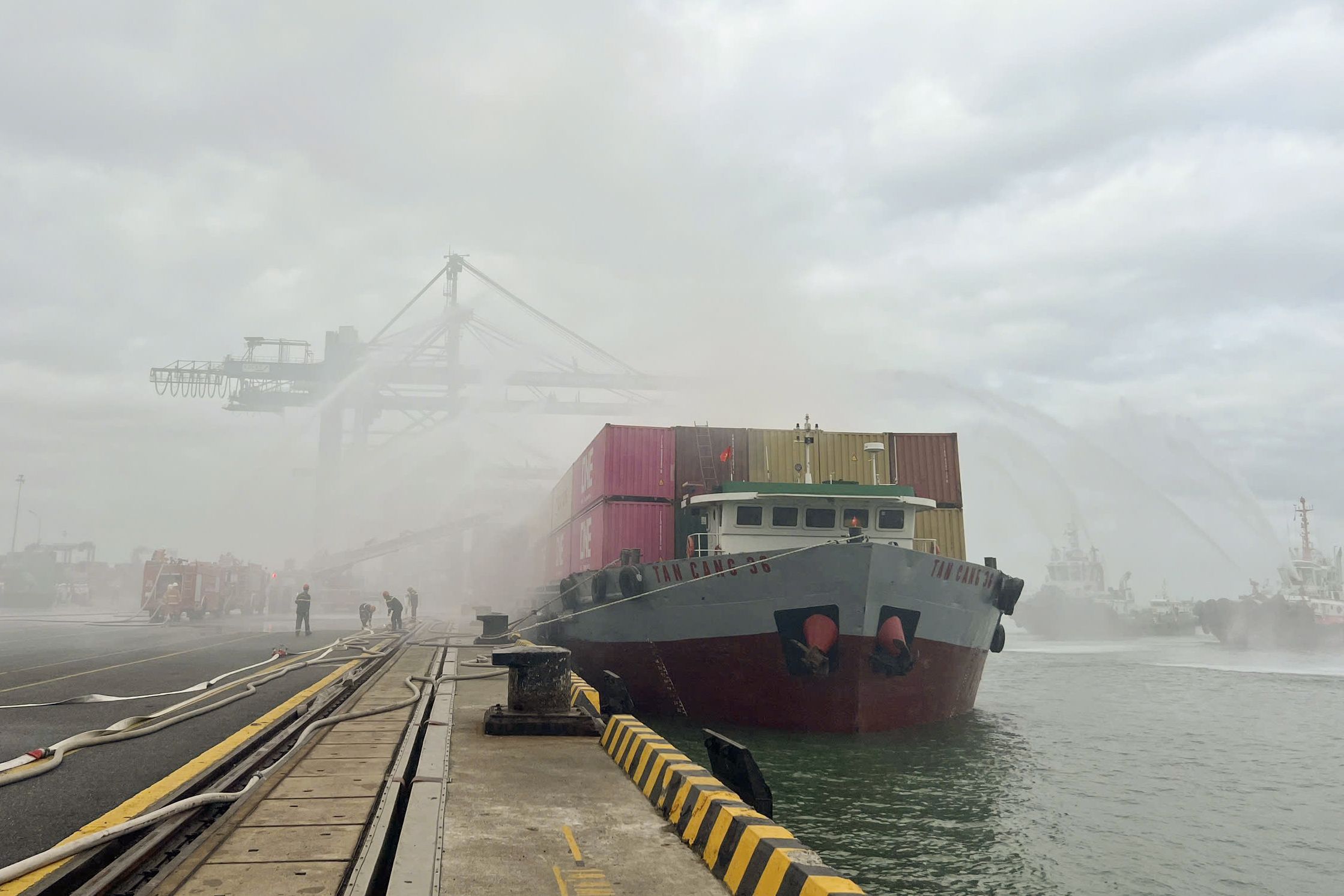 Các lực lượng, phương tiện xử lý đám cháy giả định - 1