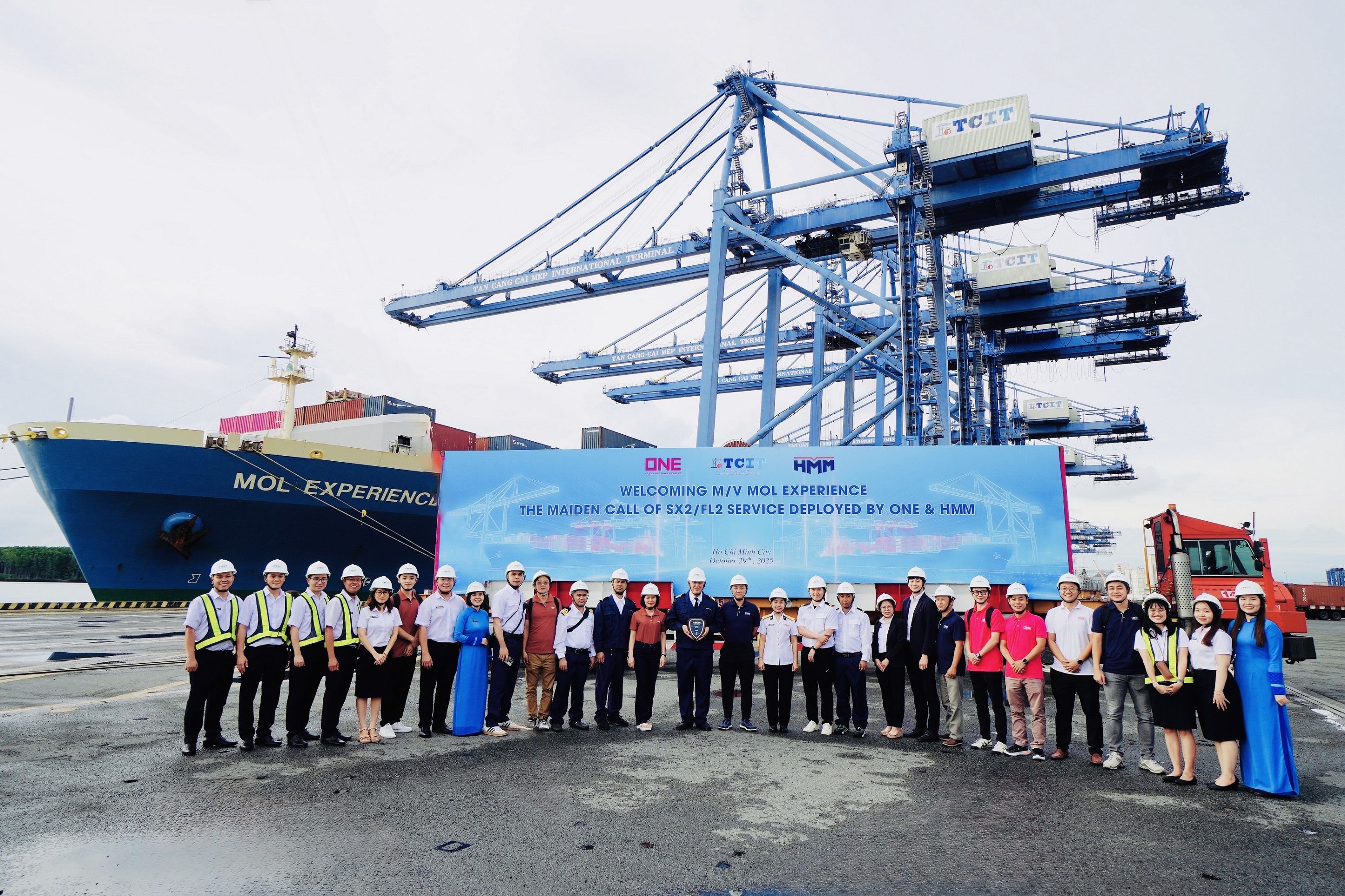 Cảng Quốc tế Tân Cảng – Cái Mép (TCIT) đón chuyến tàu đầu tiên kết nối trực tiếp Nam Mỹ