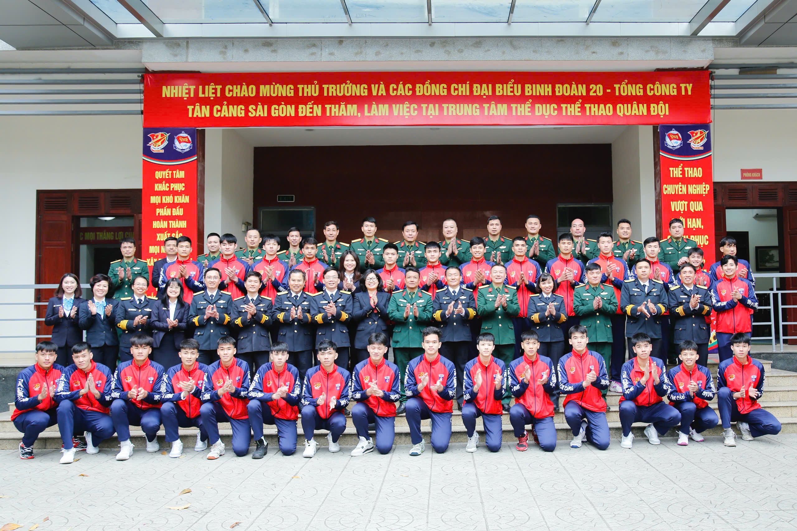 Tân Cảng Sài Gòn và Trung tâm Thể dục Thể thao Quân đội thực hiện tổng kết hoạt động 2025 và triển khai kế hoạch truyền thông 2026 cho đội bóng chuyền Thể Công -Tân Cảng