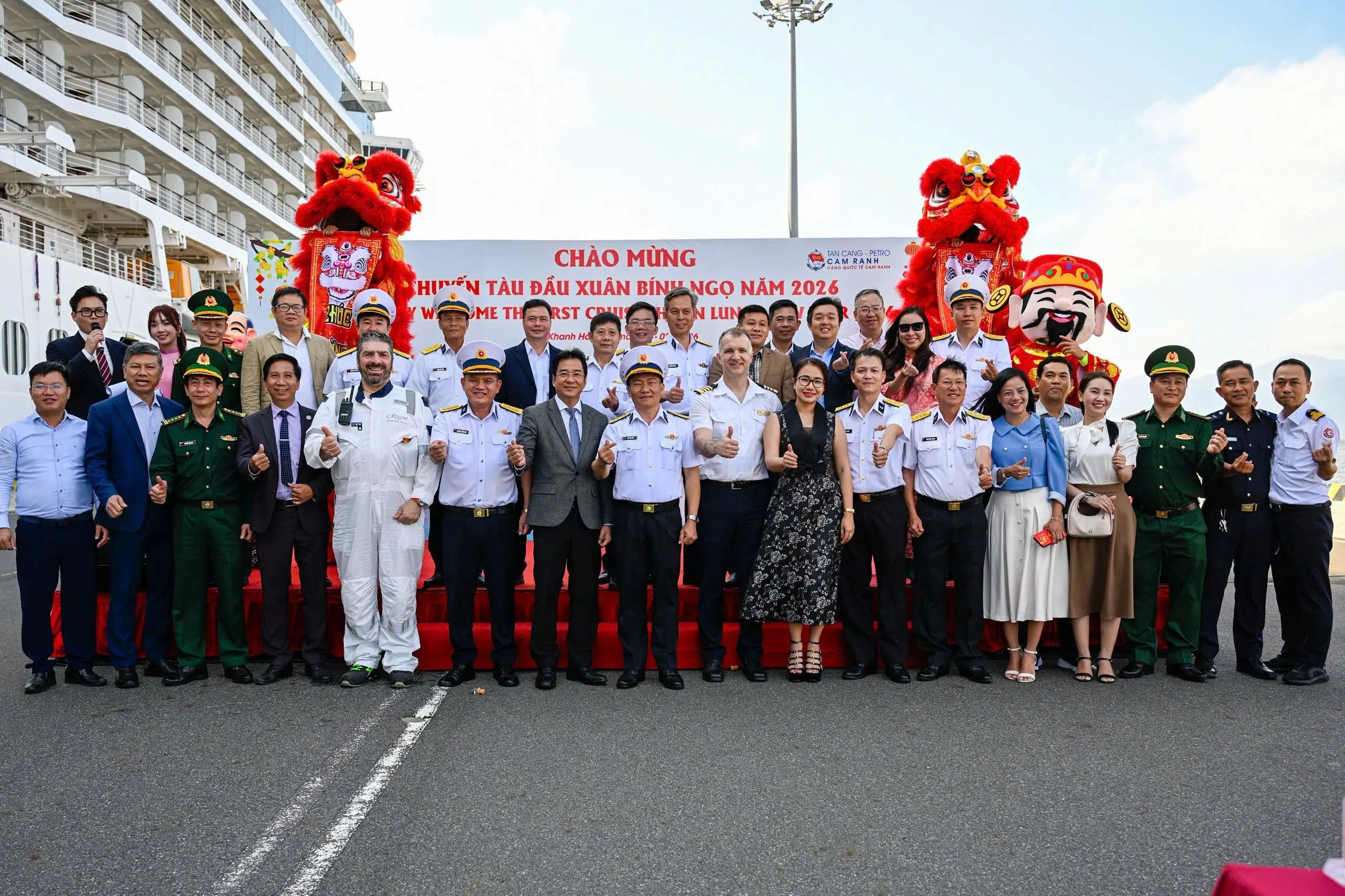 Cảng Quốc tế Cam Ranh đón tàu khách Quốc tế, “Khai xuân khởi sắc Bính Ngọ 2026” 