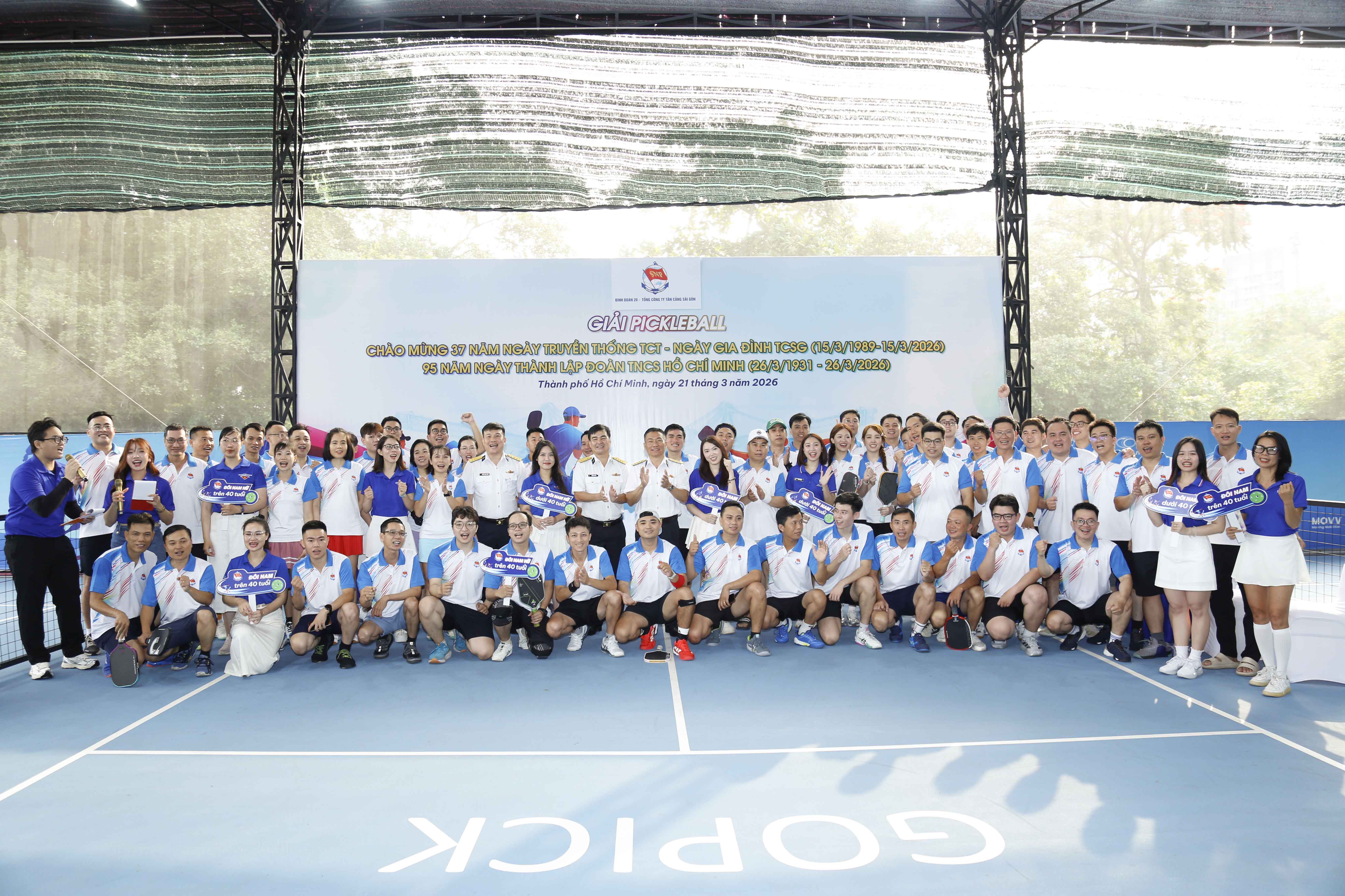 Corps 20 Hosts The 2026 Pickleball Tournament