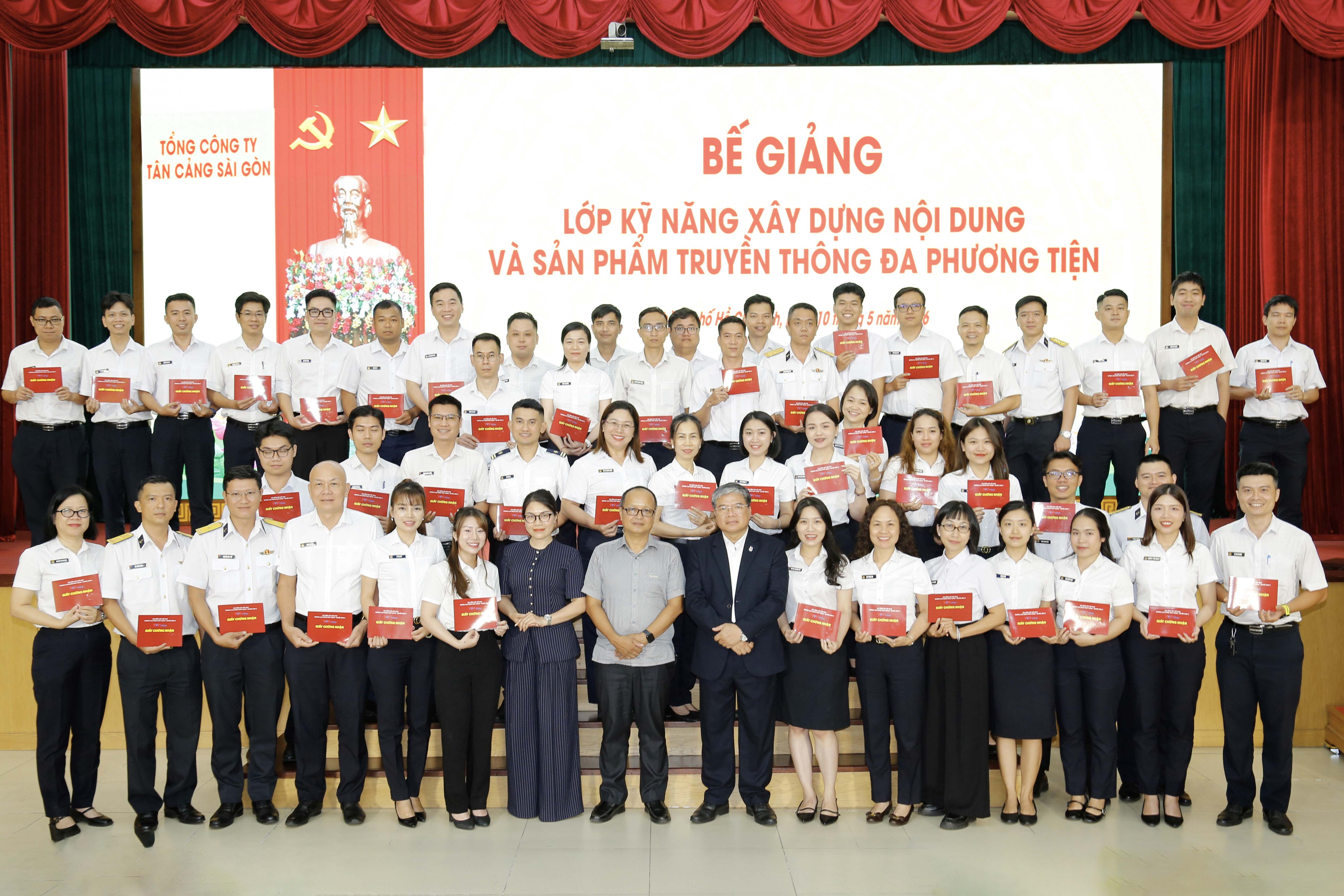 Nâng cao kỹ năng sản xuất truyền thông đa phương tiện tại Tổng công ty Tân Cảng Sài Gòn