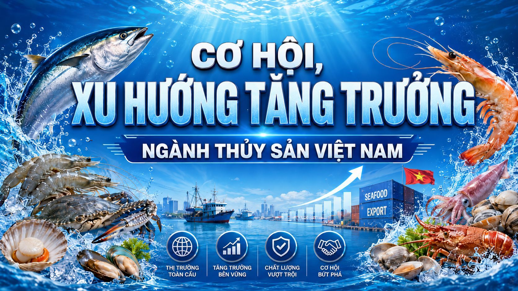 Opportunities, Growth Trends of Vietnam Seafood Industry