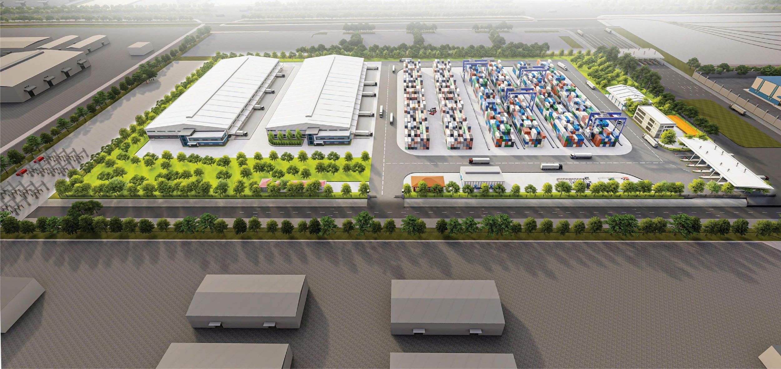 Trung tâm Logistics Tân Cảng Lạch Huyện