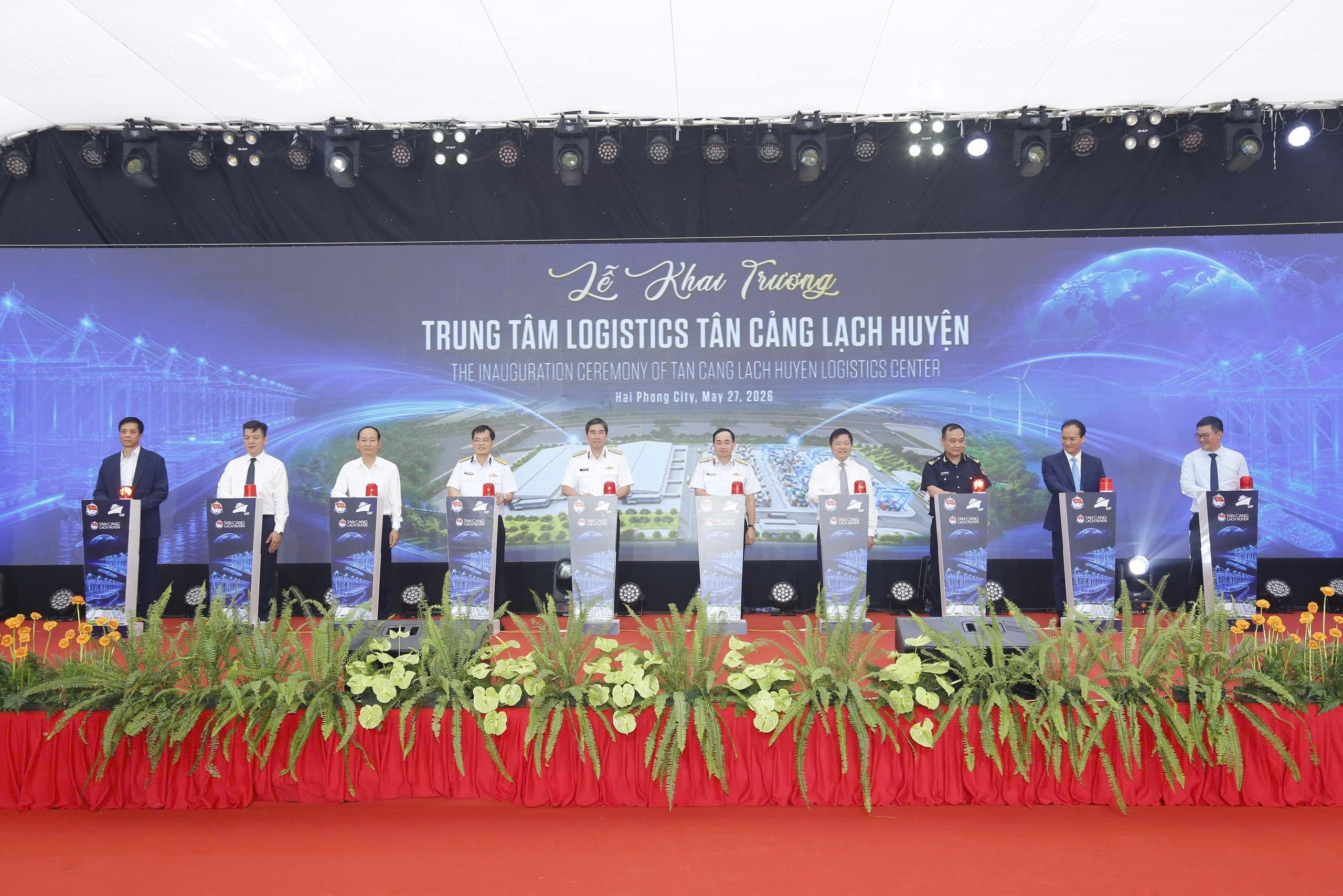Trung tâm Logistics Tân Cảng Lạch Huyện - mảnh ghép chiến lược hoàn thiện hệ sinh thái logistics cửa ngõ phía Bắc