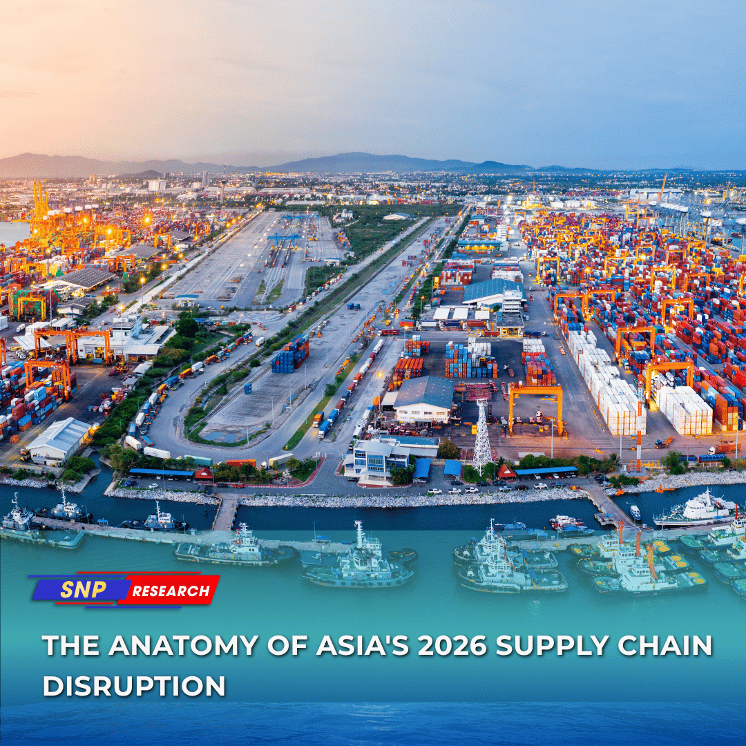 Một góc nhìn về cuộc khủng hoảng chuỗi cung ứng châu Á năm 2026