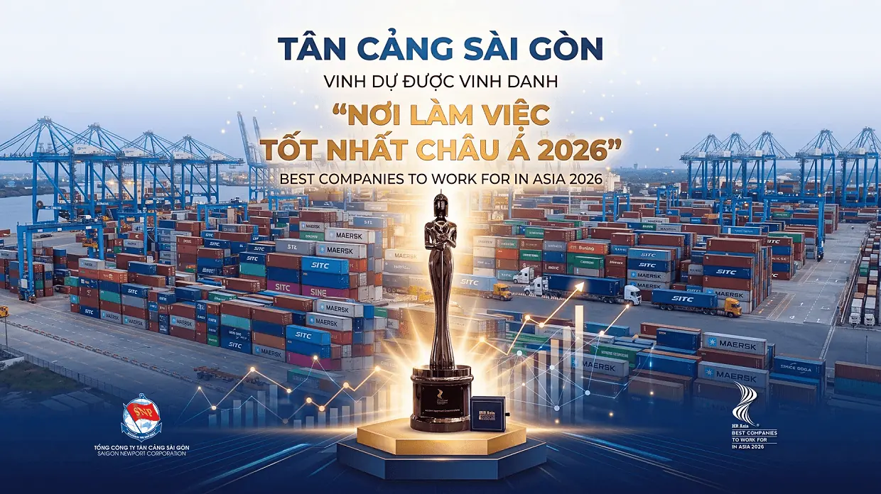 Tổng công ty Tân Cảng Sài Gòn được vinh danh 