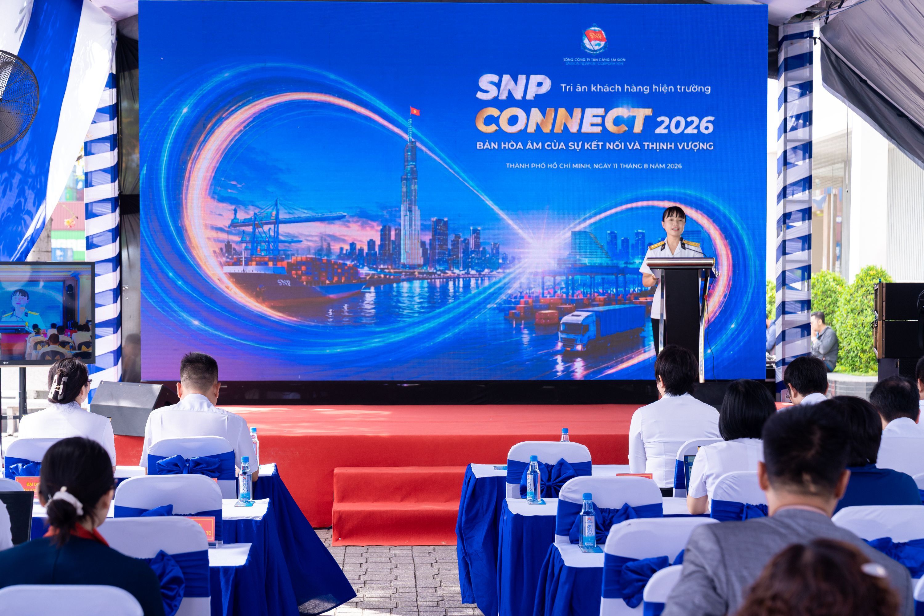 TRI ÂN KHÁCH HÀNG HIỆN TRƯỜNG TÂN CẢNG SÀI GÒN 2026 BẢN HÒA ÂM CỦA SỰ KẾT NỐI VÀ THỊNH VƯỢNG 