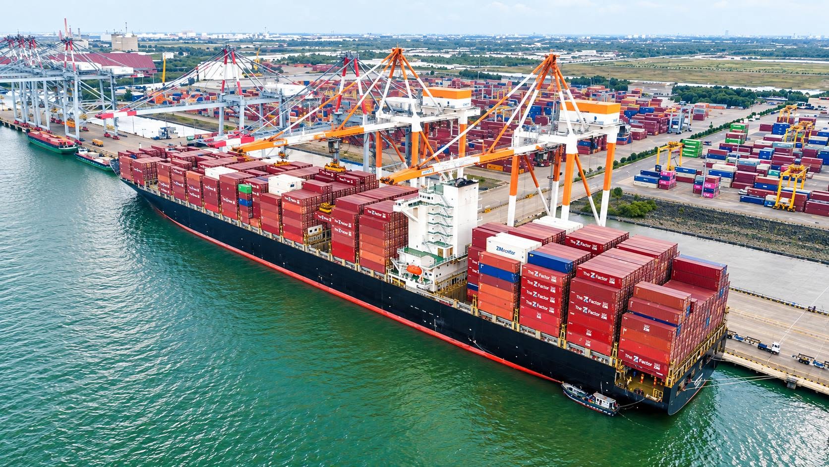 TCTT - CMIT khai thác tàu ZIM SCHENZHEN tại bến chung - tháng 9.2026 