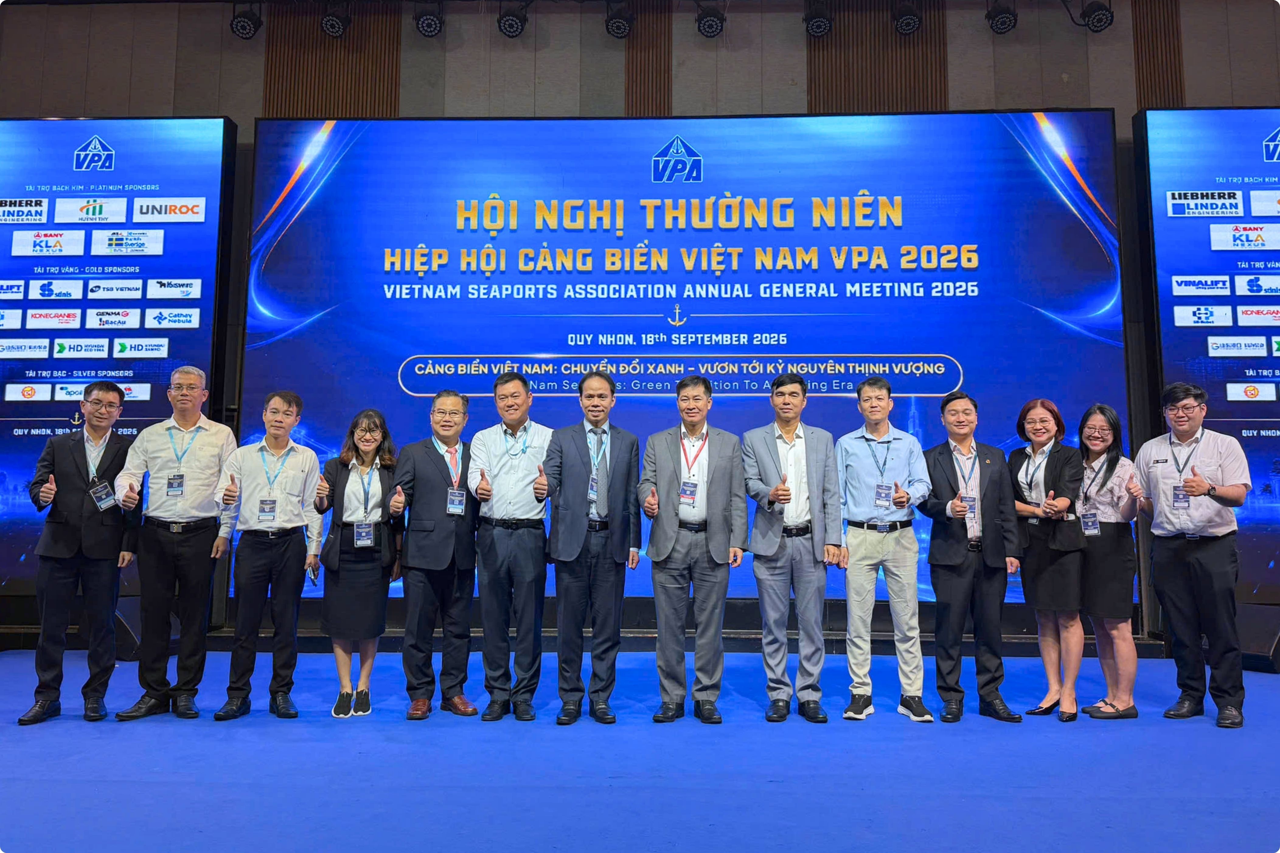 Tổng công ty Tân Cảng Sài Gòn tham dự Hội nghị thường niên VPA 2026 “Cảng biển Việt Nam: Chuyển đổi xanh – Vươn mình trong kỷ nguyên thịnh vượng”