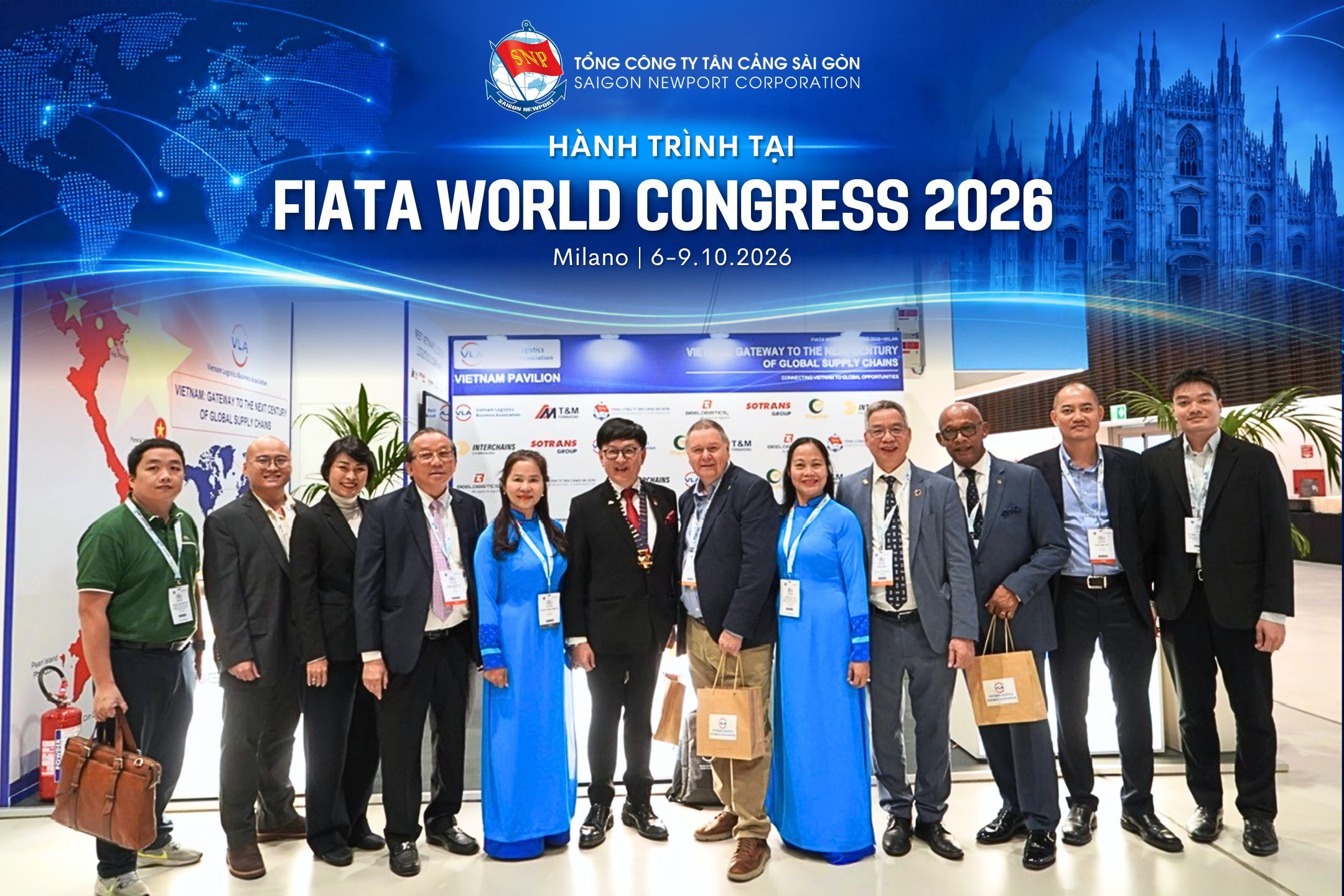Tân Cảng Sài Gòn tại FIATA 2026: Kết nối cửa ngõ Việt Nam với chuỗi cung ứng toàn cầu